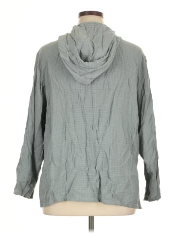 Norton Studio 3/4 Sleeve Button-Down Shirt (view 2)