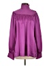 Céline 100% Silk Purple Long Sleeve Silk Top Size EU (FR) 36 / US 4 - photo 1