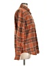 Prestige Apparel Plaid Orange Long Sleeve Blouse Size Lg - XL - photo 4