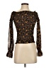 Lucy Paris Black Long Sleeve Blouse Size S - photo 1