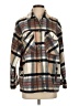 Zara Plaid Brown Coat Size XS - photo 1