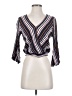 Blush 100% Rayon Blue 3/4 Sleeve Blouse Size S - photo 1