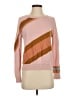 Moth Color Block Pink Pullover Sweater Size S - photo 1