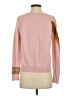 Moth Color Block Pink Pullover Sweater Size S - photo 2