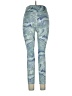 Bebe Sport Print Blue Active Pants Size L - photo 2