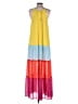 Sugar Lips 100% Polyester Color Block Yellow Casual Dress Size S - photo 2