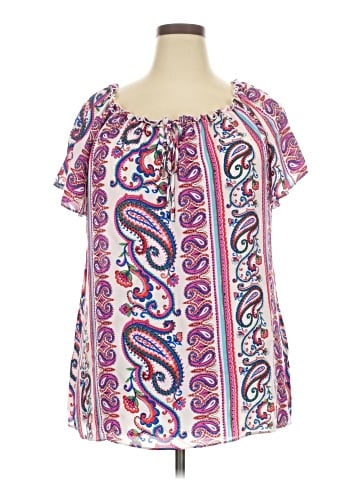 Sami & JO Short Sleeve Blouse (view 1)