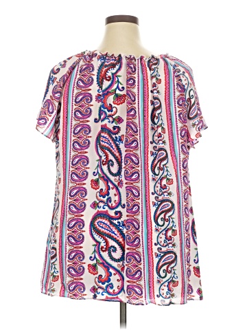 Sami & JO Short Sleeve Blouse (view 2)