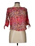 No Boundaries 100% Rayon Pink 3/4 Sleeve Blouse Size L - photo 1