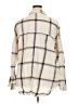 Old Navy 100% Cotton Plaid Ivory Long Sleeve Button-Down Shirt Size XXL - photo 2