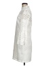 Unbranded 100% Polyester Ivory Cocktail Dress Size 8 - photo 5