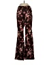 Rainbow Floral Black Casual Pants Size 00 (estimated) - photo 1
