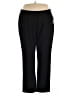Catherines Solid Black Active Pants Size 2X - photo 1