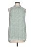 Unbranded 100% Polyester Green Sleeveless Blouse Size L - photo 1