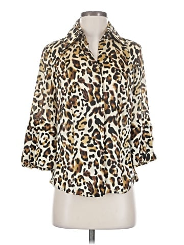 Agora 3/4 Sleeve Blouse (view 1)