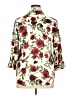 Gap 100% Polyester Ivory Brown Blazer Size XL - photo 2