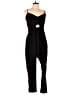 Material Girl Solid Black Jumpsuit Size XXL - photo 1