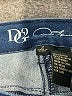 DG^2 by Diane Gilman Stripes Blue Jeans Size 2 - photo 7