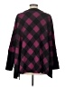White Birch Plaid Burgundy Pullover Sweater Size L - photo 2