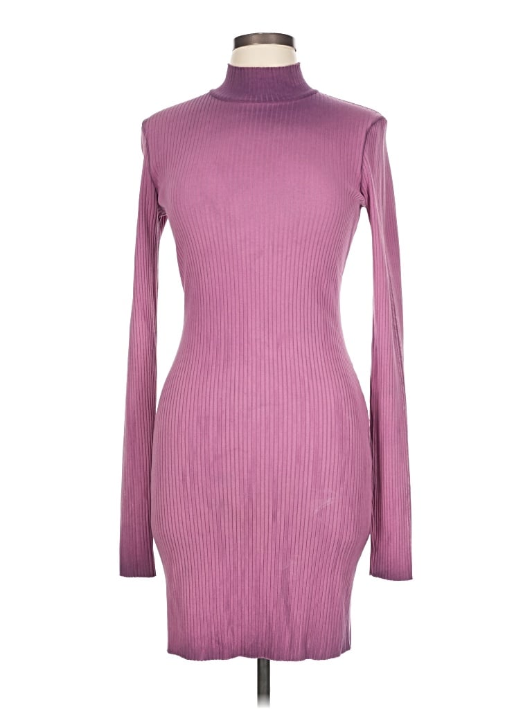 Pre-owned Cotton Citizen Cocktail Dress In Burgundy