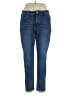 Angels Solid Blue Jeans Size 16 - photo 1