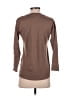 Cubism Brown 3/4 Sleeve Top Size XS - photo 2