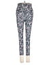 Athleta Floral Blue Active Pants Size S - photo 2