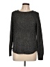 CALVIN KLEIN JEANS Metallic Silver Black Pullover Sweater Size L - photo 1