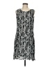 Pineapple Moon 100% Polyester Graphic Gray Cocktail Dress Size M - photo 1