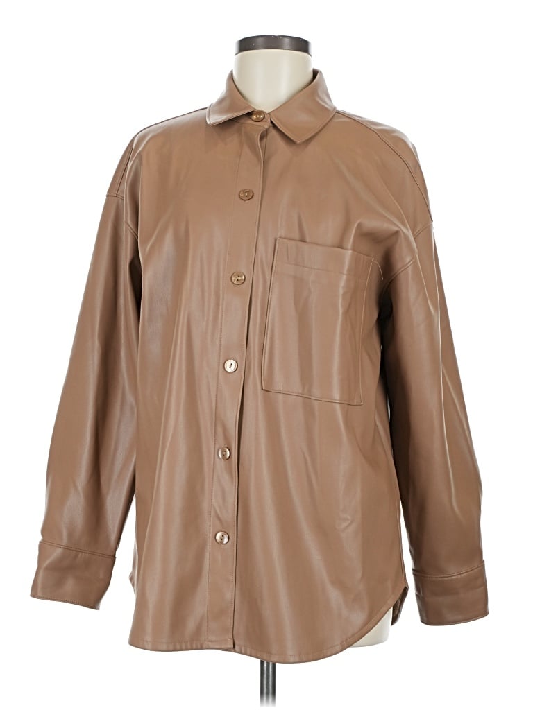 Pre-owned Abercrombie & Fitch Trenchcoat In Tan