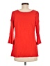 Unbranded Red 3/4 Sleeve Top Size M - photo 2