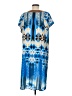Jealous Tomato 100% Polyester Print Blue Casual Dress Size M - photo 2