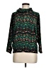 Joseph Ribkoff Print Green Long Sleeve Blouse Size 8 - photo 1