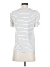 Modern Works Stripes White Short Sleeve Turtleneck Size XS - photo 2