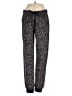 Joe Boxer Animal Print Black Casual Pants Size S - photo 1