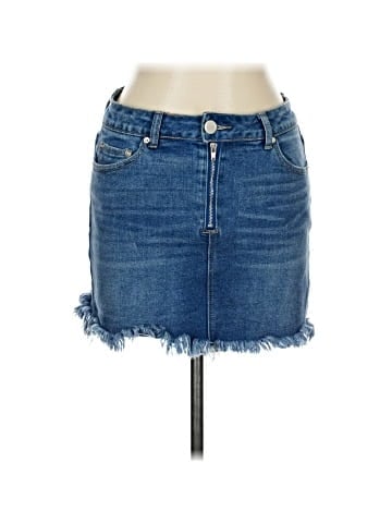 GB Denim Skirt (view 1)