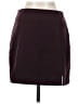 Primark Solid Burgundy Casual Skirt Size 4 - photo 1