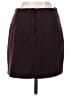Primark Solid Burgundy Casual Skirt Size 4 - photo 2