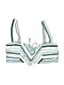 Splendid Stripes Blue Swimsuit Top Size 4 - photo 1