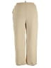Unbranded 100% Polyester Tan Casual Pants Size 2X - photo 2