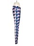 Mary Square Print Blue Active Pants Size S - photo 4