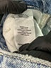 WeWoreWhat 100% Cotton Color Block Pink Blue Jeans Size 24 waist - photo 8