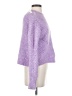 Aqua 100% Polyester Purple Pullover Sweater Size XS - photo 4