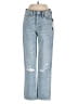 Blank NYC 100% Cotton Hearts Blue Jeans Size 25 waist - photo 1