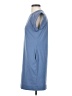 Assorted Brands Solid Blue Casual Dress Size S - photo 5