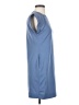 Assorted Brands Solid Blue Casual Dress Size S - photo 4