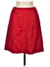 Finity Solid Red Casual Skirt Size 8 - photo 1