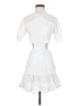 Unbranded 100% Polyester White Cocktail Dress Size XS (estimated) - photo 1