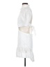 Unbranded 100% Polyester White Cocktail Dress Size XS (estimated) - photo 5