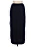 Emma James Solid Black Formal Skirt Size L - photo 1